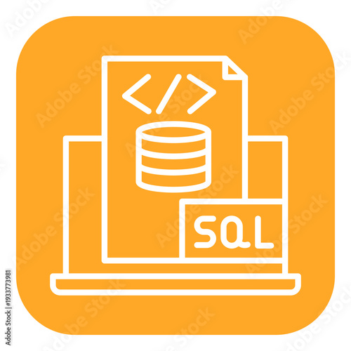 SQL Query Vector Icon