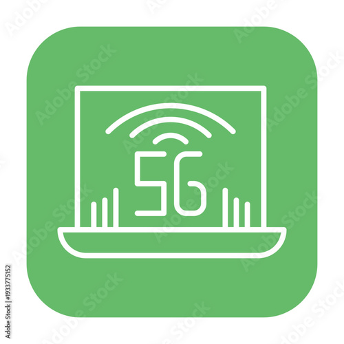 5G Network Vector Icon