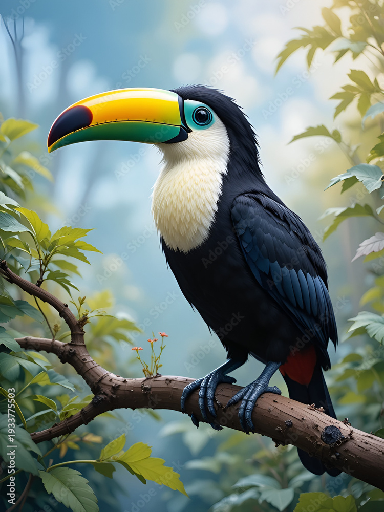 Fototapeta premium Keel billed Toucan
