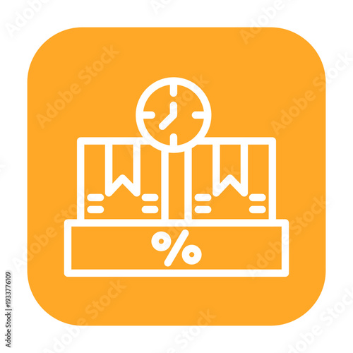 Limited Stock Vector Icon