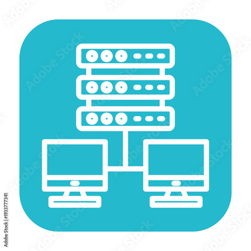 Server Provisioning Vector Icon