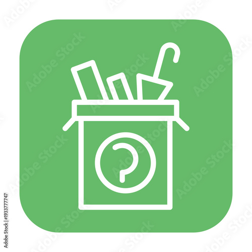 Lost And Found Vector Icon