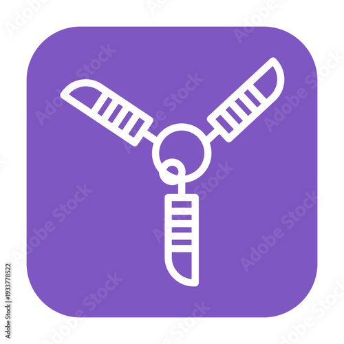 Ceiling Fan Vector Icon