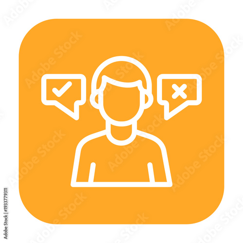 Decision Making Vector Icon