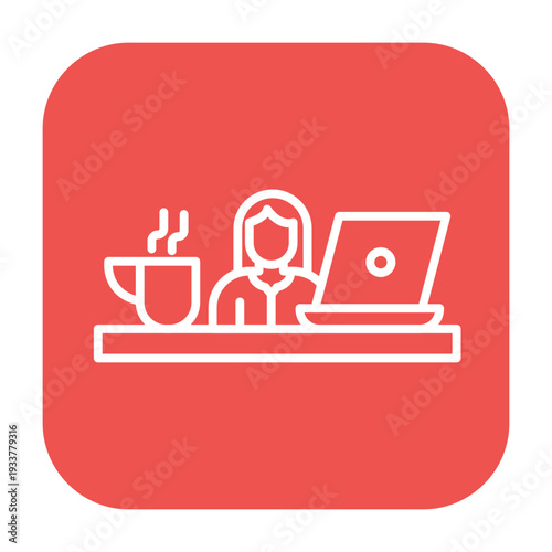 Freelance Vector Icon