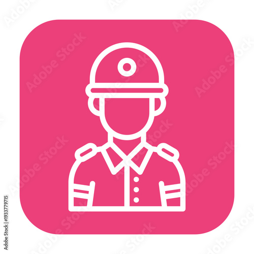 Security Guard Vector Icon