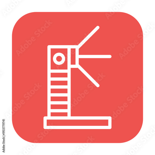 Turnstile Vector Icon