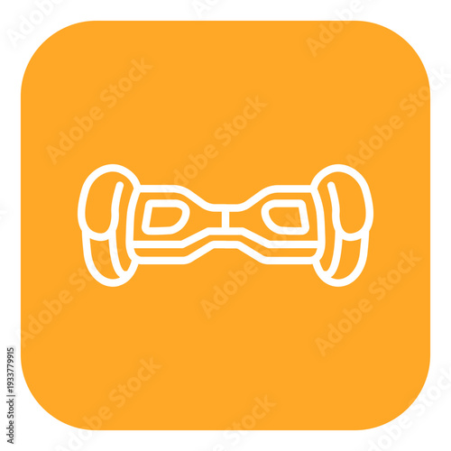 Hoverboard Vector Icon