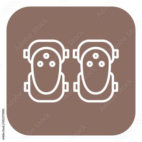Knee Guards Vector Icon