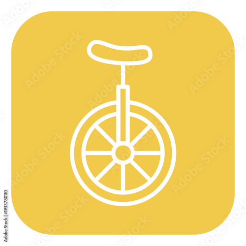 Monocycle Vector Icon