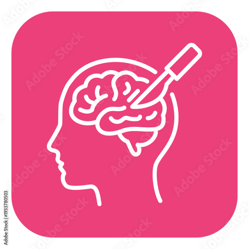 Brain Surgery Vector Icon