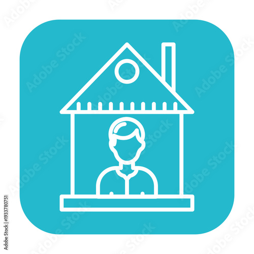 Isolation Vector Icon