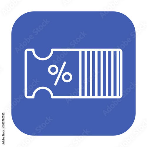 Voucher Vector Icon