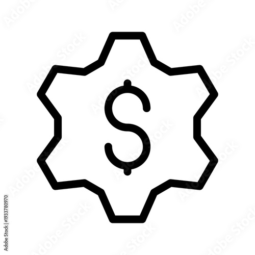 Strategic Cost Management Icon Set for Budget Control and Smart Business Finance Planning