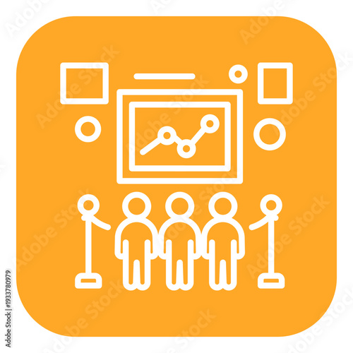 Exhibition History Vector Icon