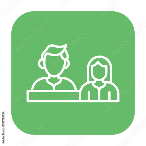 Job Interview Vector Icon