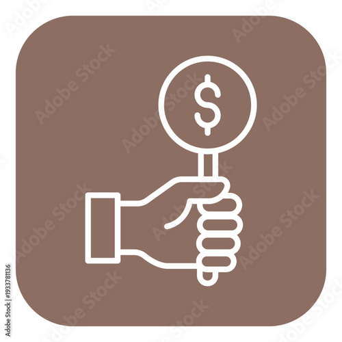 Maximum Bid Vector Icon