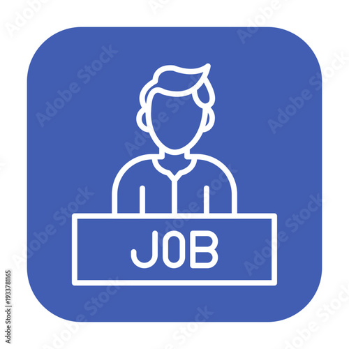 Job Fair Vector Icon