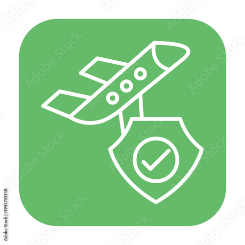 Travel Insurance Vector Icon