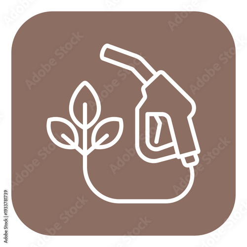 Eco Fuel Vector Icon