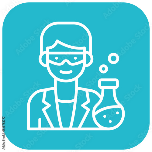Scientist Vector Icon
