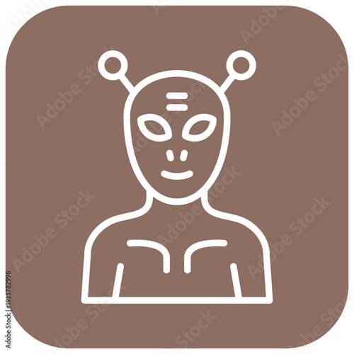 Alien Vector Icon
