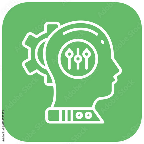 Self Control Vector Icon