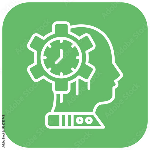 Self Discipline Vector Icon