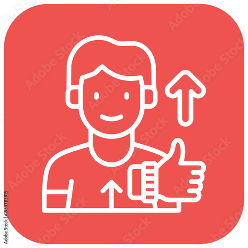 Self Worth Vector Icon