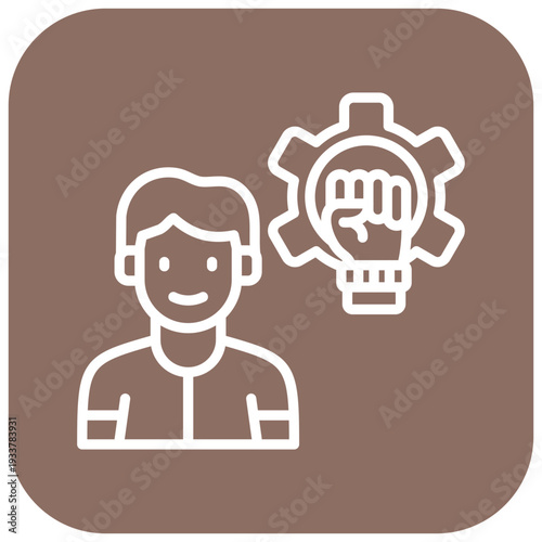 Self Motivation Vector Icon