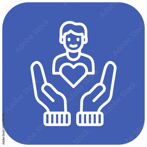 Self Acceptance Vector Icon