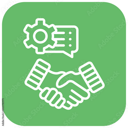 Negotiation Skills Vector Icon