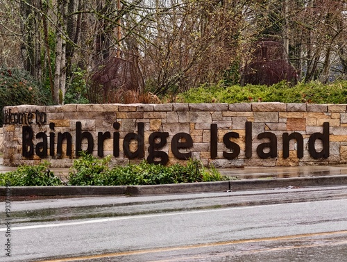 old wooden sign in the park