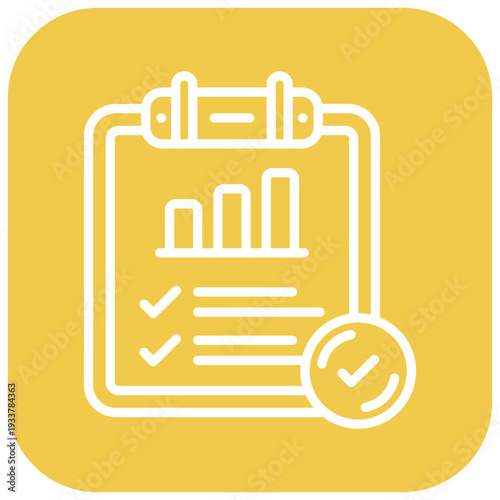 Test Report Vector Icon