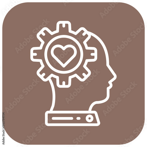 Emotional Intelligence Vector Icon