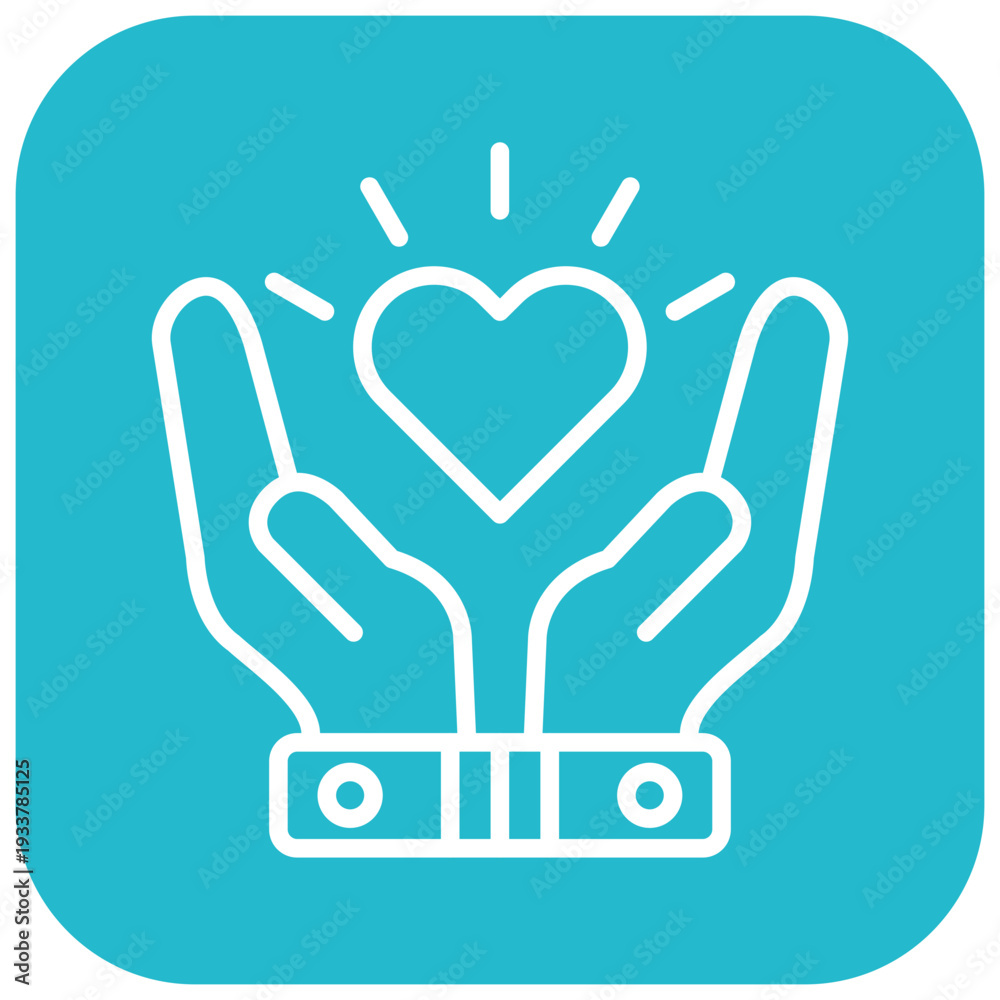 Fototapeta premium Respect Vector Icon