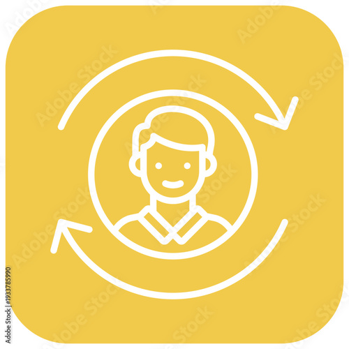 Customer Retention Vector Icon