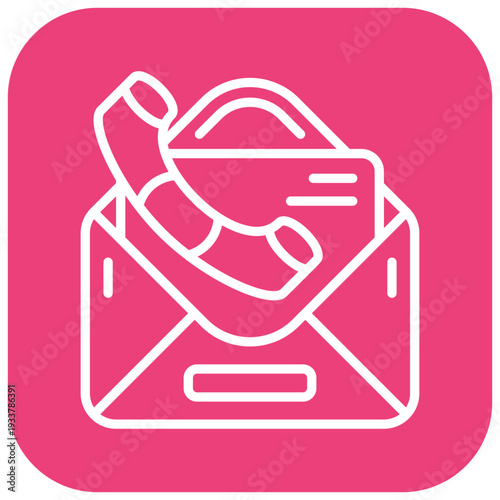 Email Us Vector Icon