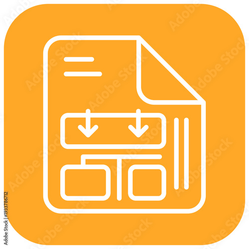 Evacuation Plan Vector Icon