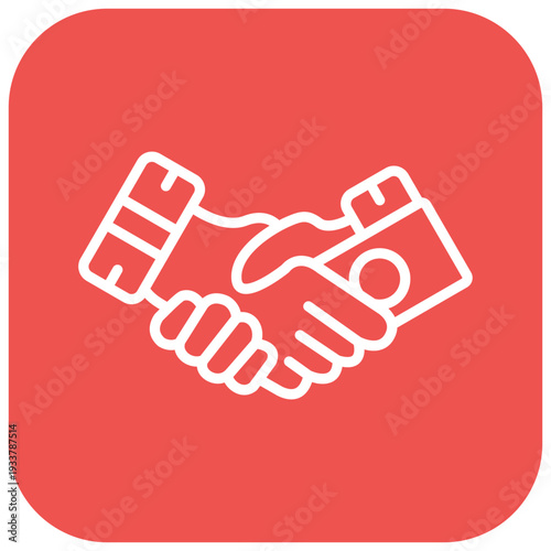 Bribe Handshake Vector Icon