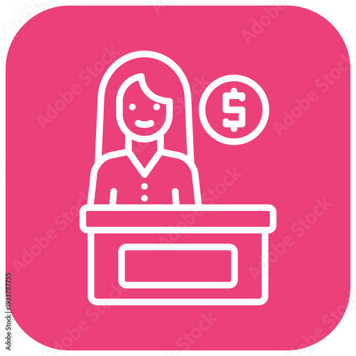 Bribed Witness Vector Icon