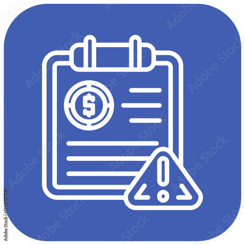 Corrupt Clipboard Vector Icon