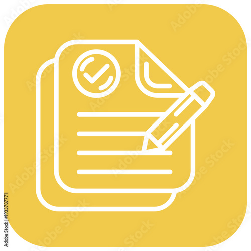 Dirty Contract Vector Icon