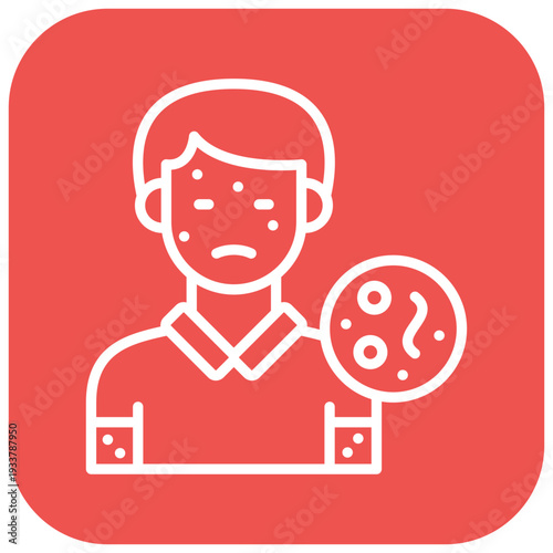 Infected Person Vector Icon