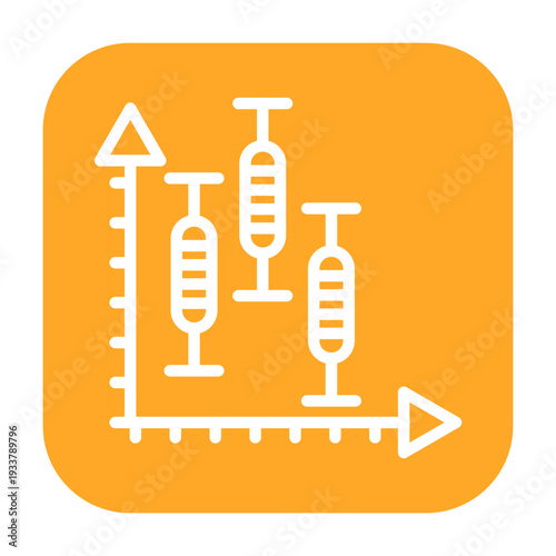 Box Plot Vector Icon