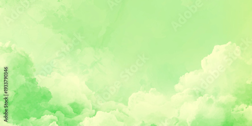 Soft romantic blush green watercolor texture with abstract brush Strokes ideal for Feminine branding background with space for text or image.