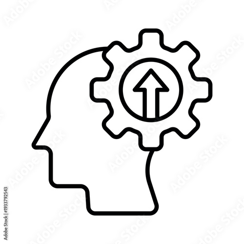 Skill Improvement and Personal Growth Icon