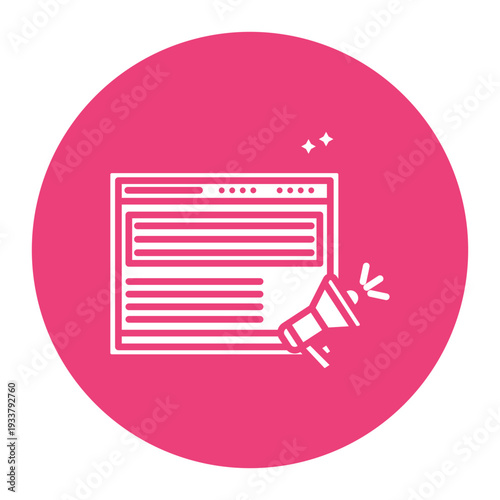 Content Marketing Icon