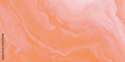 A delicate abstract background featuring a blend of pastel and vibrant orange tone flowing patterns that create a dreamy, ethereal atmosphere.