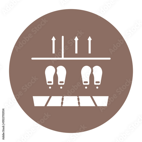 Foot Traffic Icon